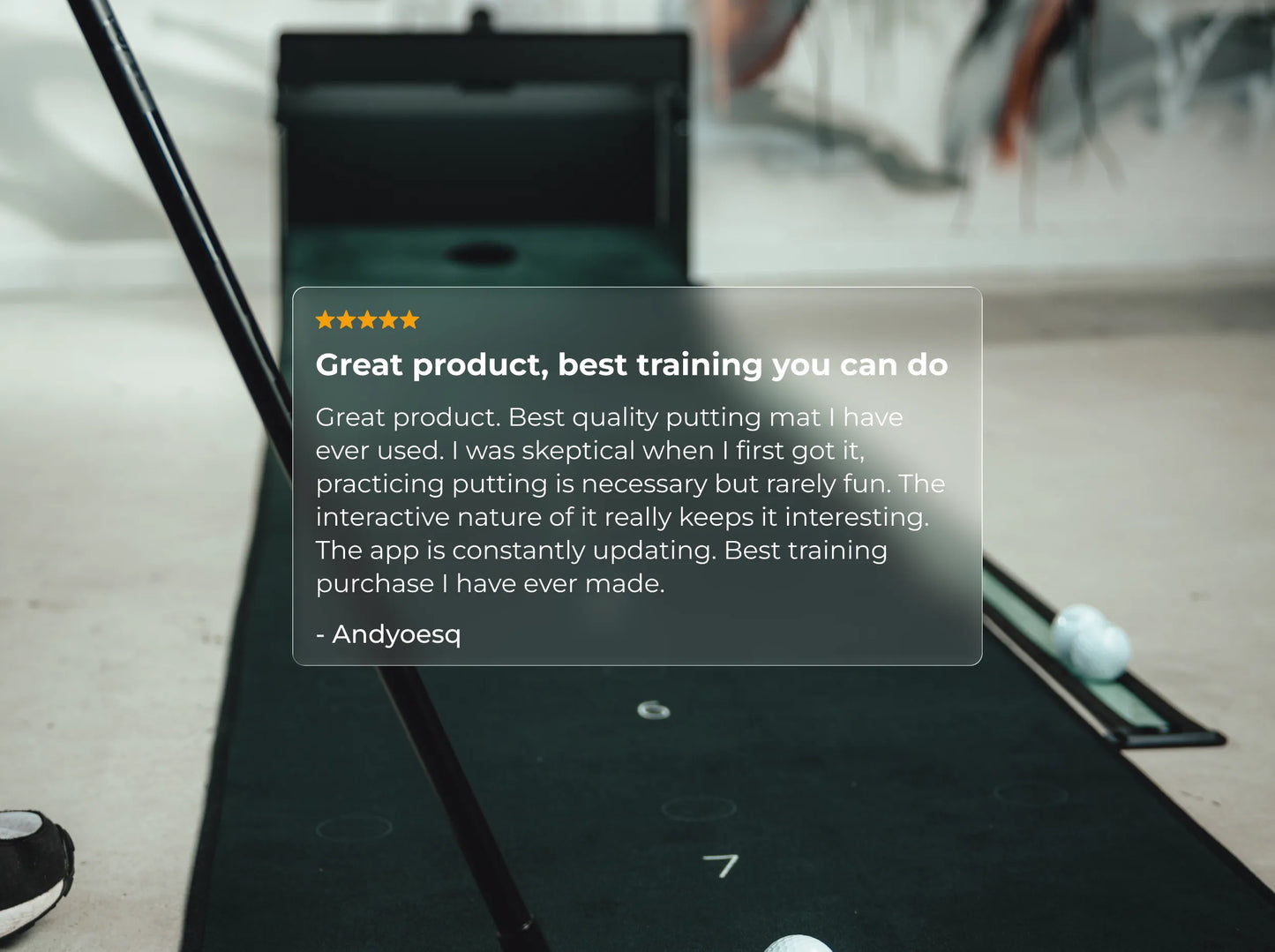 PUTTR Smart Putting Green