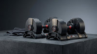 Adjustable Dumbbell Set — Lifestyle