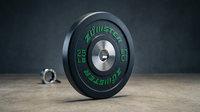 2-Inch Bumper Plate Olympic Weight Plate High Bounce Bumper Weight Plate with Steel Insert Strength Training Weight Lifting Plate — Lifestyle