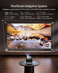 N1S Ultra 4K Triple Laser Projector with Wifi and Bluetooth, 2800 ISO Lumens, Google TV, 360° Sensorless Picture Correction, 300", HDR10, 20W Dolby Digital Plus, 3D-Active, Smart and Portable