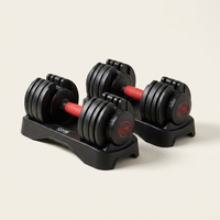 Adjustable Dumbbell Set — Studio Shot