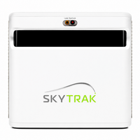 Golf Launch Monitor Designed for Home Practice, Photometric Technology, Swing Data Tracking, 10x7 Net