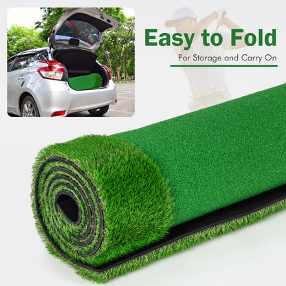 Golf Putting Green with Realistic Artificial Grass Turf