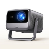 JMGO N1S 4K Portable Projector with RGB Triple Laser Optics, Google TV &amp; Intelligent Auto Adjustment — Studio Shot