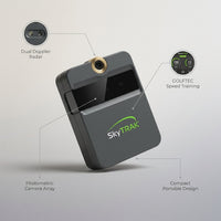 ST MAX Launch Monitor with GOLFTEC Speed Training, Dual Doppler Radar &amp; Photometric Cameras — infographic