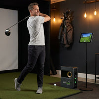 ST MAX Launch Monitor with GOLFTEC Speed Training, Dual Doppler Radar &amp; Photometric Cameras — Lifestyle