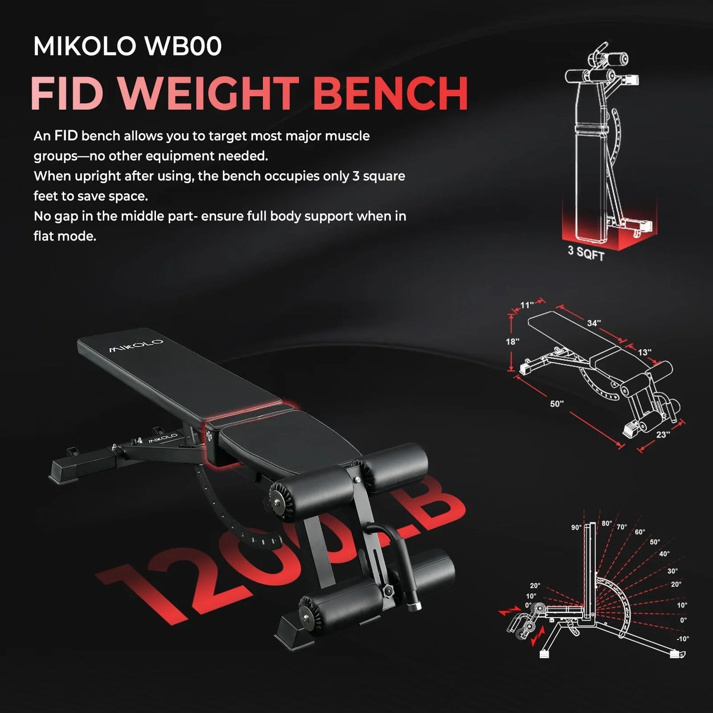 All-In-One Home Gym Power Rack with Smith Machine, Cable Crossover, and Weight Bench (2,200 Lb Capacity)